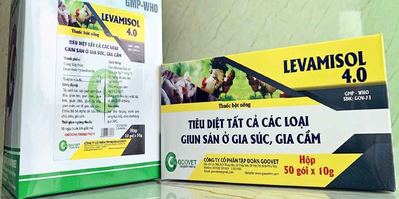 Thuốc tẩy giun Levamisol